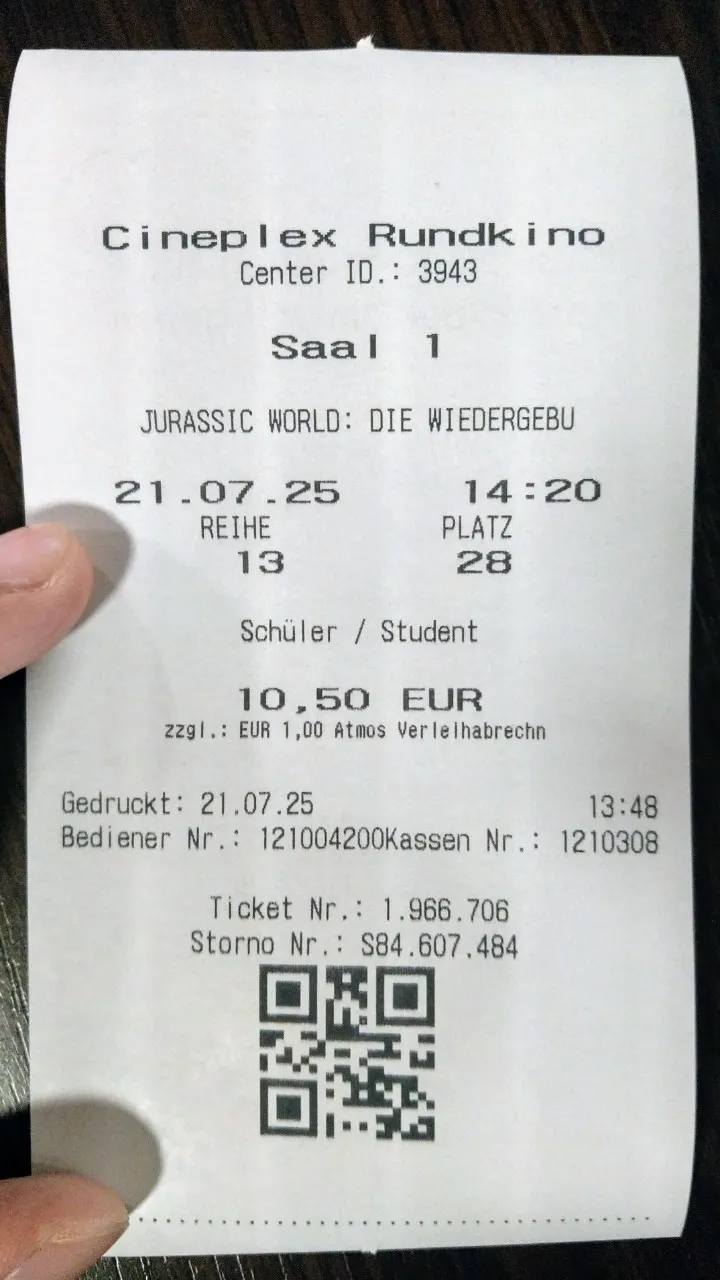 出示台灣學生證竟然有效!折一歐元,10.5€ ,約台幣360元