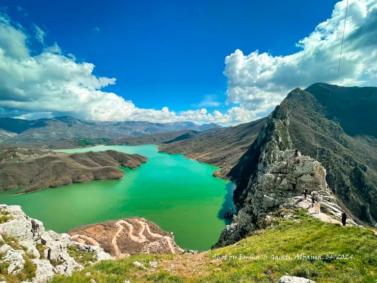 Gamti mountain shot by Emma@gamti ,Albania. 25 / 03/ 2024.