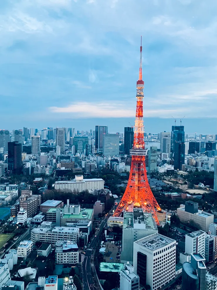 麻布台Hills的展望台（好難得把地點講清楚）（拍攝：我）