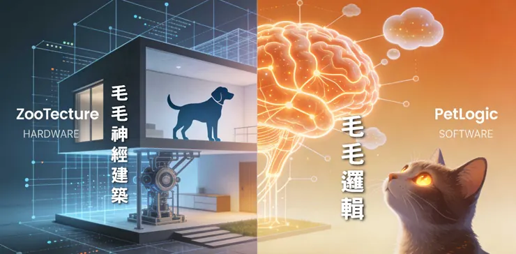 如果我告訴你,問題不在你的毛孩「壞」,而在於你的房子設計有「Bug」呢? 歡迎來到 ZooTecture (毛毛神經建築) 的世界。在這裡,我們不談「教養」,我們談「工程」。