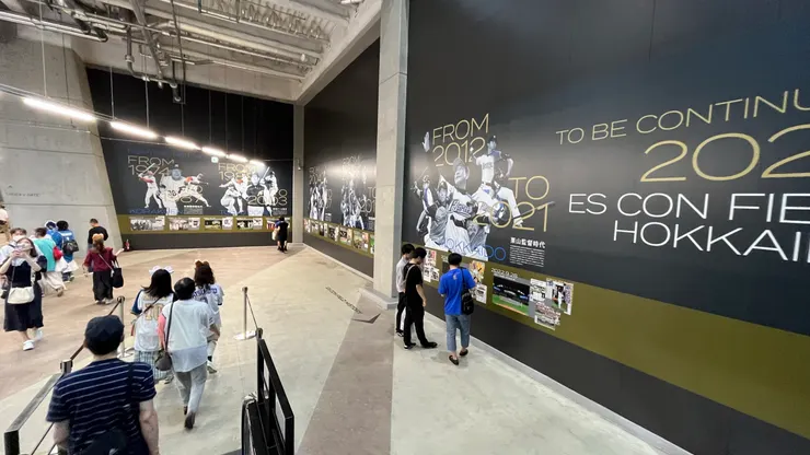 若是第一次進場的球迷，也能快速對火腿歷史更了解。