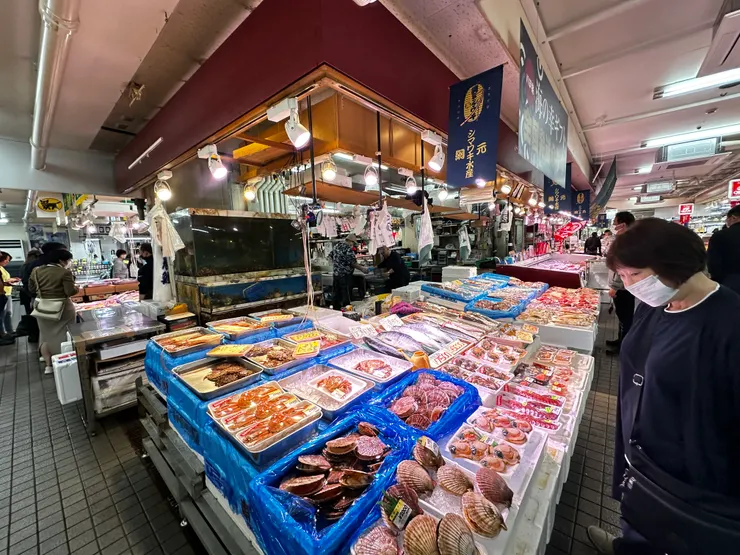 目不暇給的漁獲海產