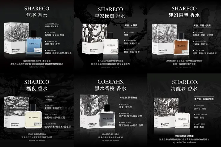 【SHARECO】男士香水