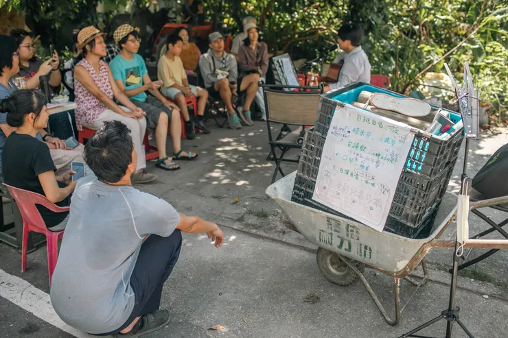 龍眼樹音樂會節目表（圖 / REX）