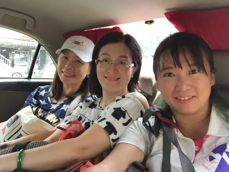 直接搭計程車前往建興酒家（吃比較重要）