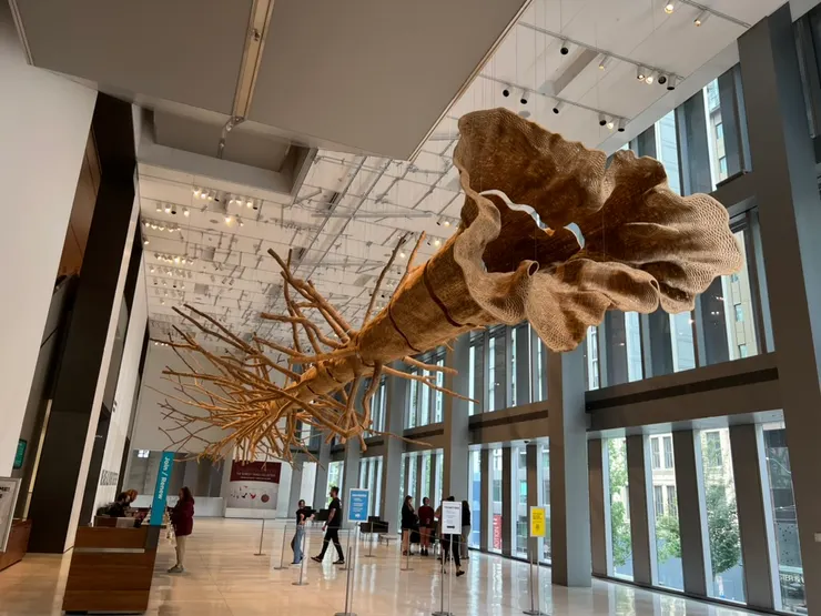 "Middle Fork" in Seattle Art Museum.