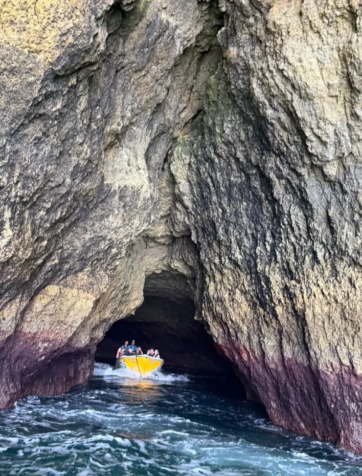 我們也和他們一樣，在洞穴裏鑽進鑽出