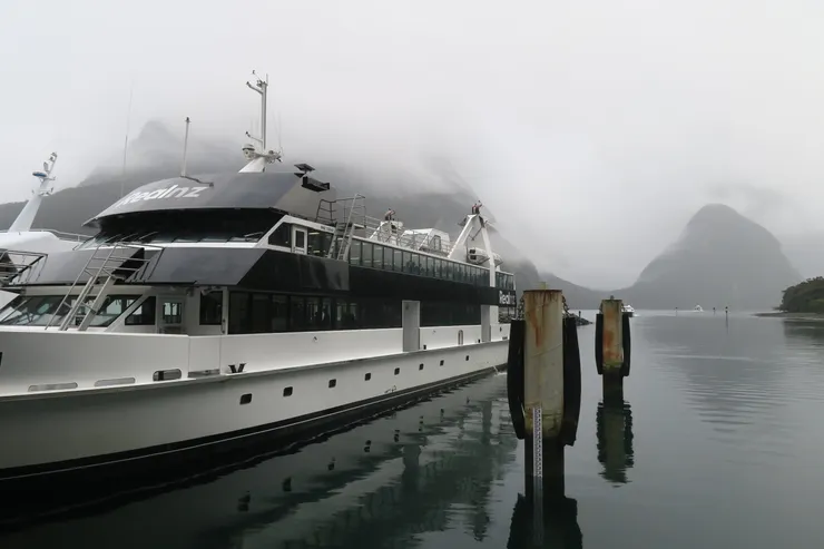 我們要搭的郵輪，以及峽灣