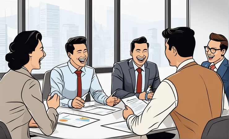 適當的幽默感，活絡氣氛