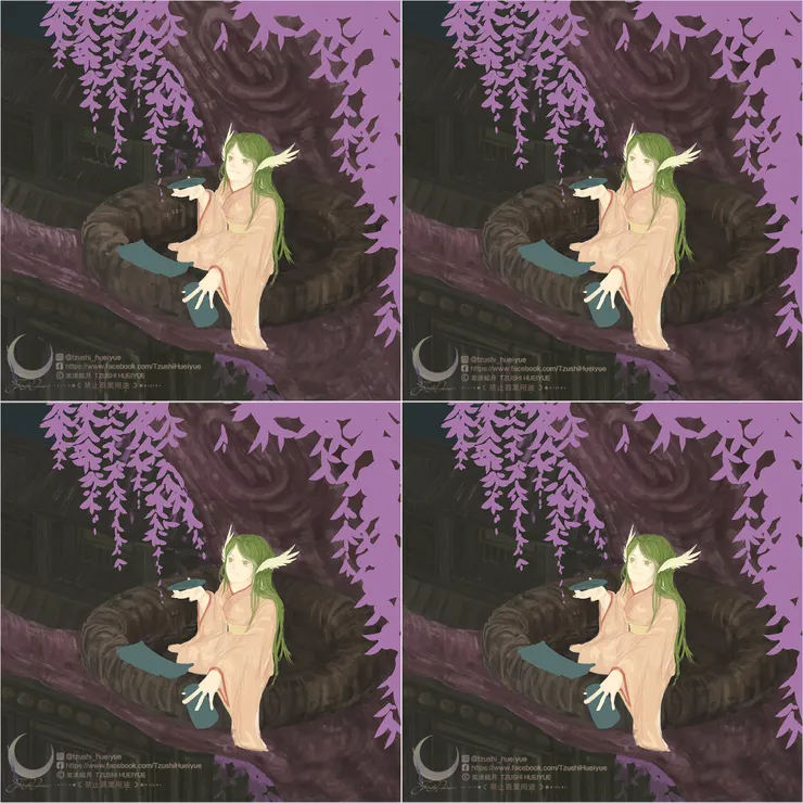 © 紫浠絵月(絵紫浠)著作權所有