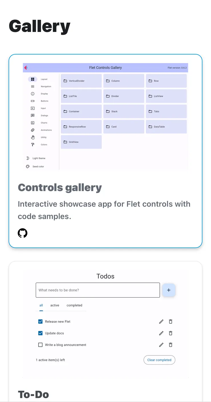 比較完整的專案範例
