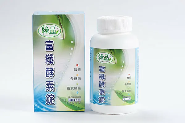 綠品富纖酵素錠罐裝