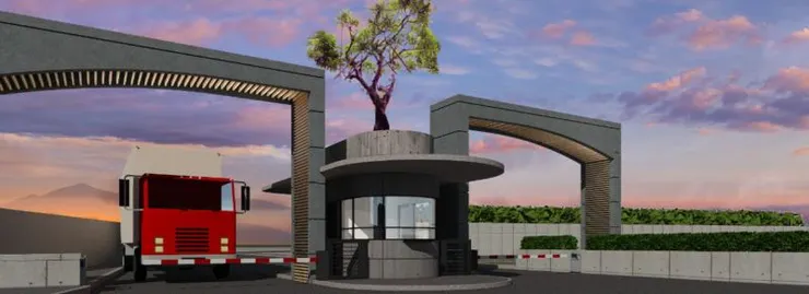 方案六、我喜歡那個像鐵軌橋的弧形光帶...