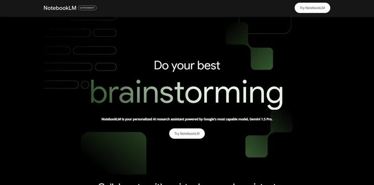 01 NotebookLM 是什麼?|首頁