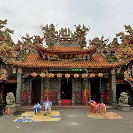 重簷式廟頂設計（圖片截圖於網路）