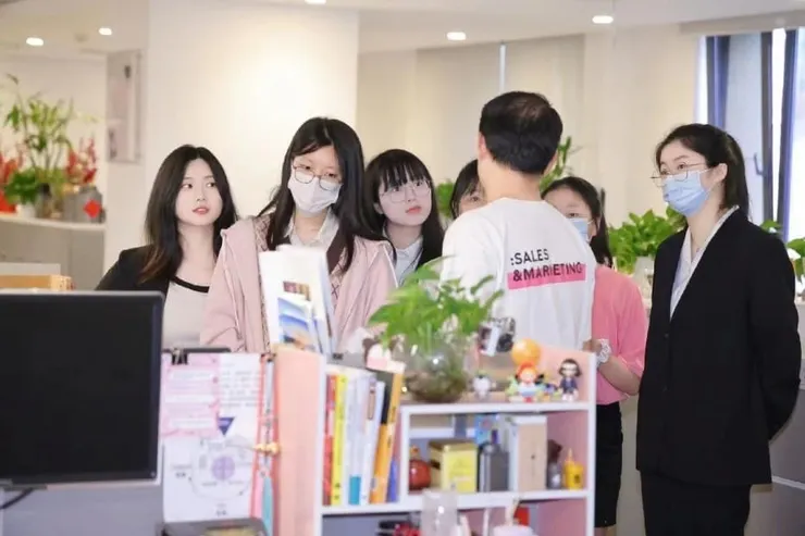 圖說：職業見習日活動。（圖/玫琳凱）