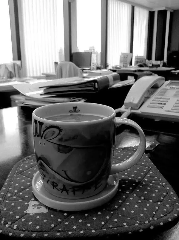 拍攝於前工作的辦公桌