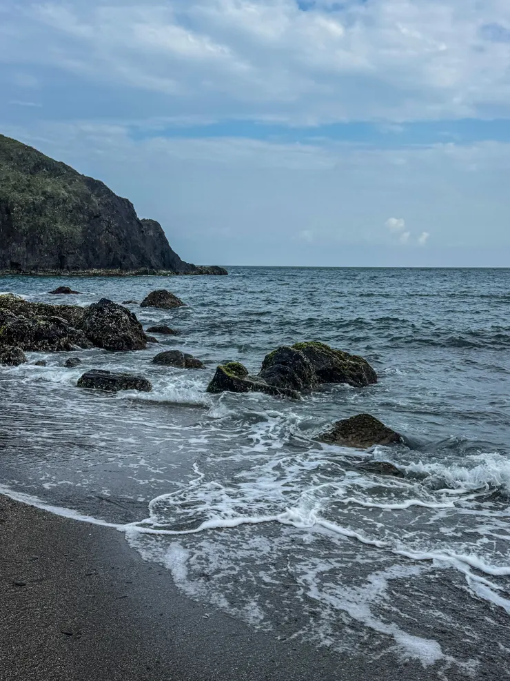 今年立夏後第一次來海邊，開心～
