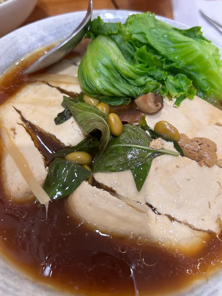 聞湘小館的清蒸臭豆腐