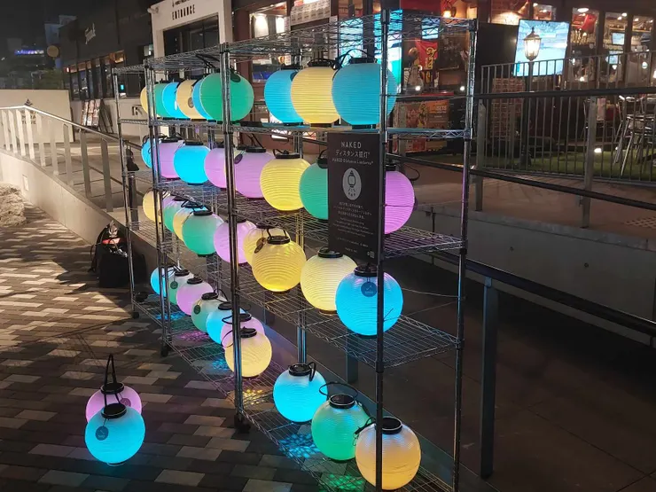 附近的裝置藝術，看得出來對於名古屋電視塔周圍有用心佈置