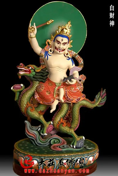 白財神塑像