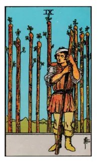 權杖九：戒備、防禦、堅守崗位