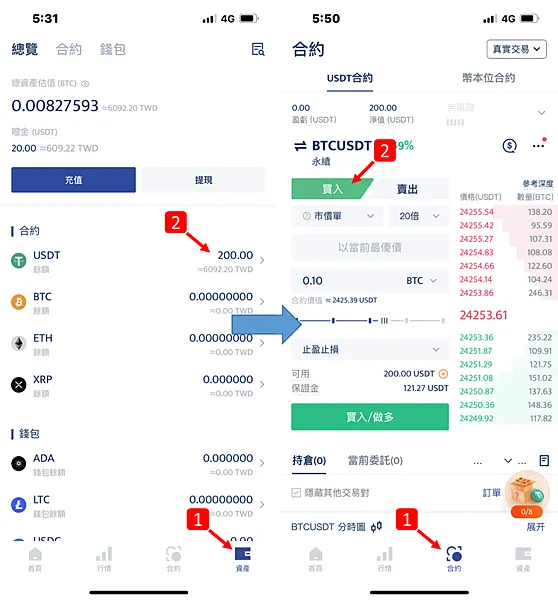 BTCC&nbsp;手機註冊教學，合約