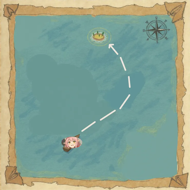 圖 4. 大概知道方向的努力(信心)