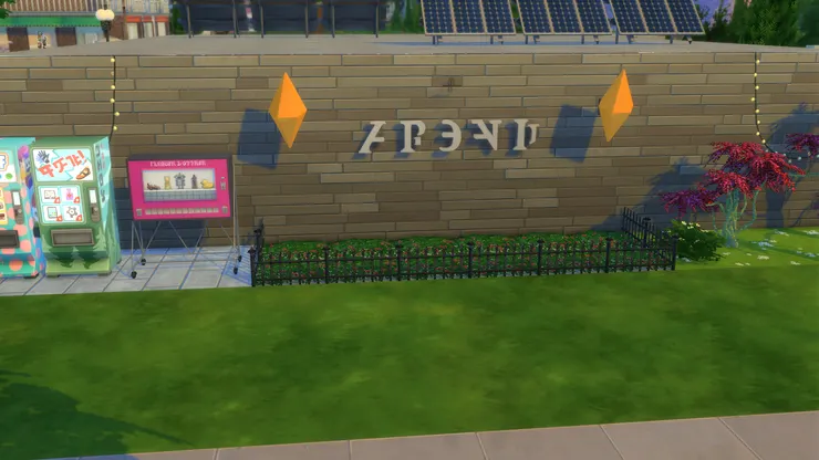 我特意在建築物另一則也加上店招牌,還加了大燈,離10公里也看得到!