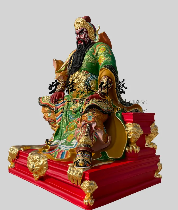 柏元帥神像右側照