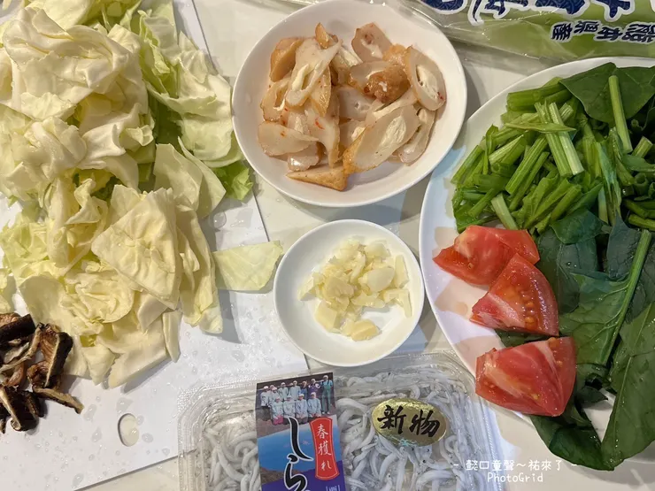 在超市還是找得到葉菜類。