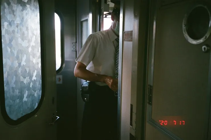 臺鐵一隅。影像提供／黃曦