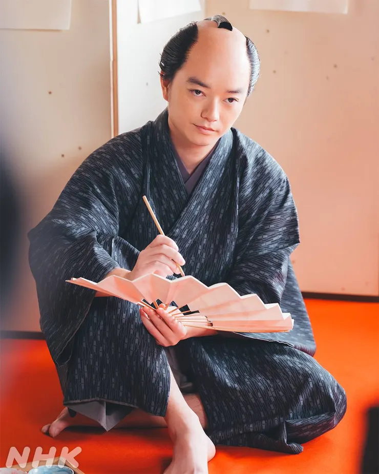 架式十足的「喜多川歌麿」