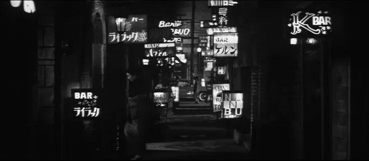 女が階段を上る時, 1960