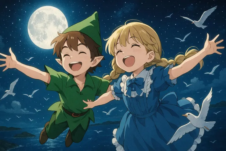 「只要想著美好快樂的事，那些念頭會把你抬到空中。」