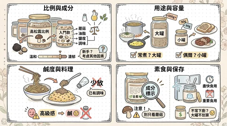 松露醬怎麼選?別只看松露兩個字