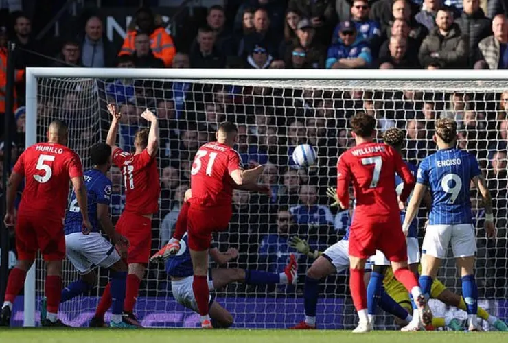 米連高域攻入一球助諾定咸森林領先1:0