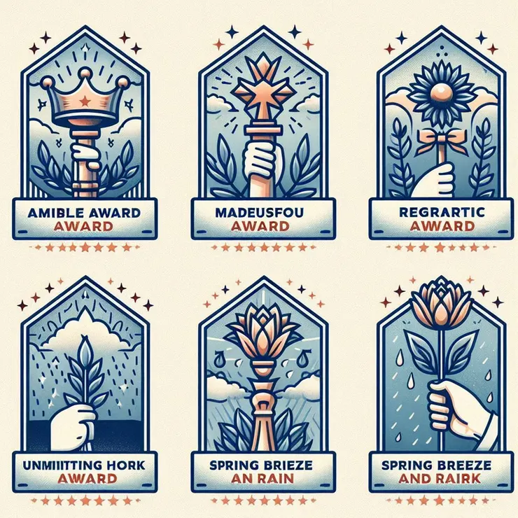 『老師獎』(小昕咒語Bing繪圖)