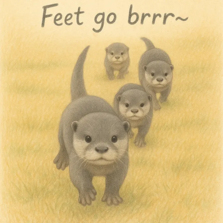 Even small feet can run far, when we run together.