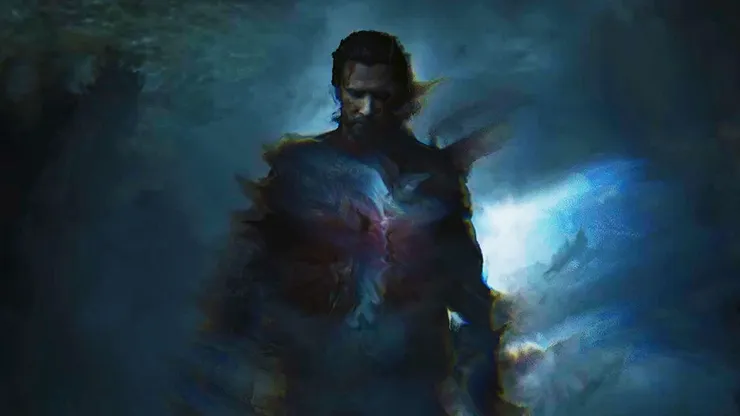 空殼先生，是無法被直視的黑暗，被留在紙上的殘影。