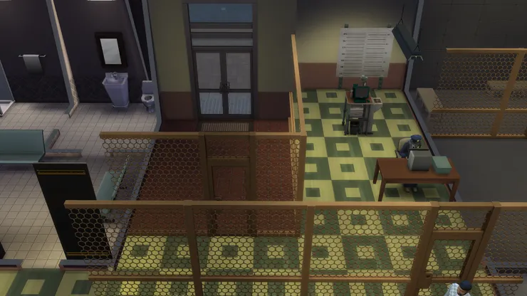 警局門口，報案請進。