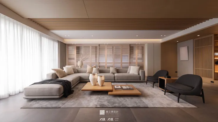 奧立佛 x 株株聯合設計｜高雄室內設計｜新日式實驗｜老屋翻新｜日式風格豪宅