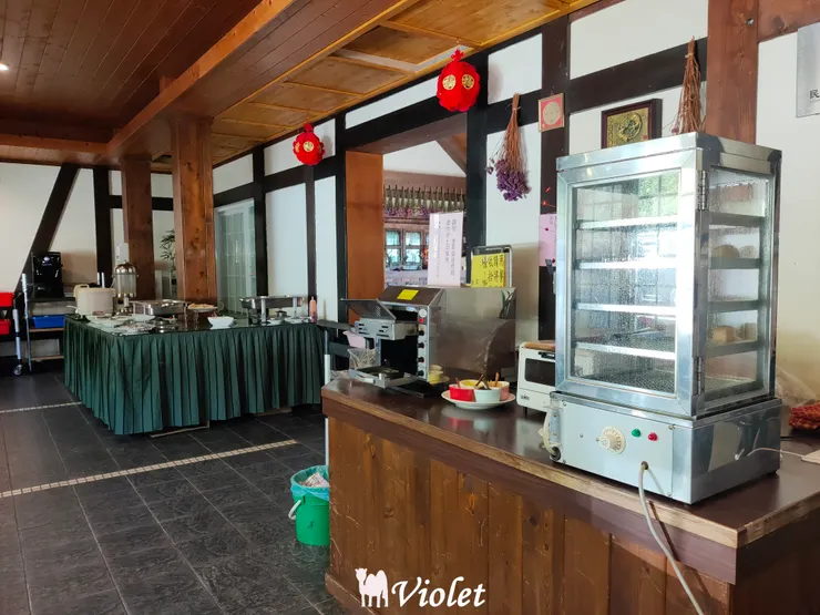 楓葉山莊自助式早餐
