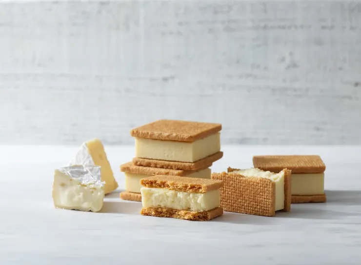 圖說：起司蛋糕夾心餅乾。（圖/ 台灣北壽心）