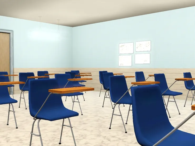 有沒有想起考場，或者大型補習班？