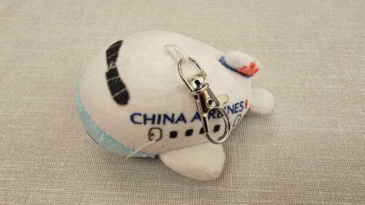 這是可愛的華航絨毛小飛機!