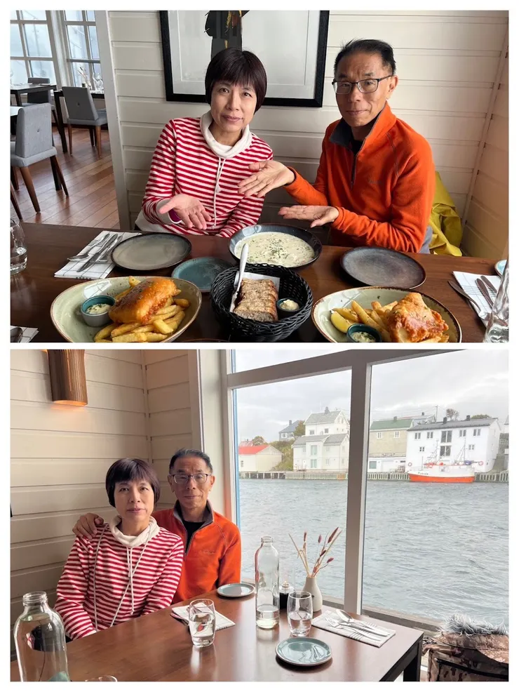 一份魚湯和炸魚薯條1750元，賣的是景觀和舒適。