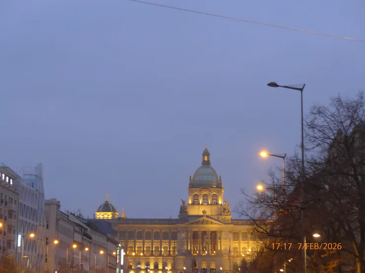 走錯路看到了國家博物館，快速拍了一張