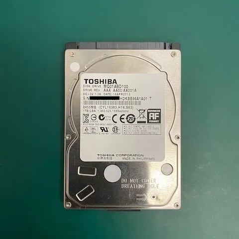 Toshiba MQ01ABD100 資料救援推薦