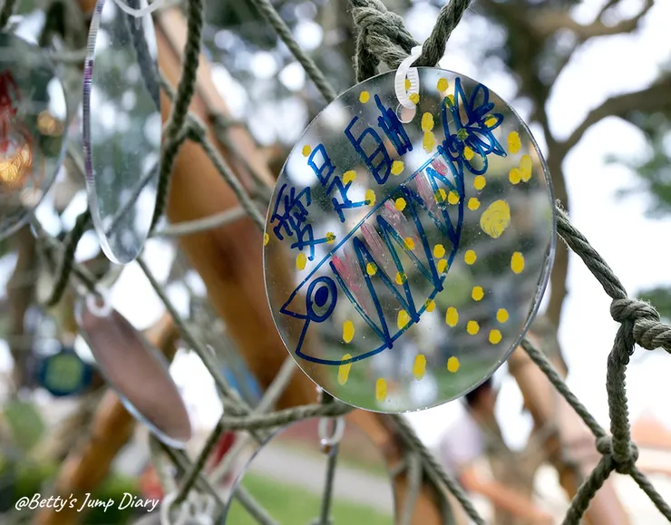 ▲龍潭觀光大池-菱動/圖片來源：Betty's Jump Diary